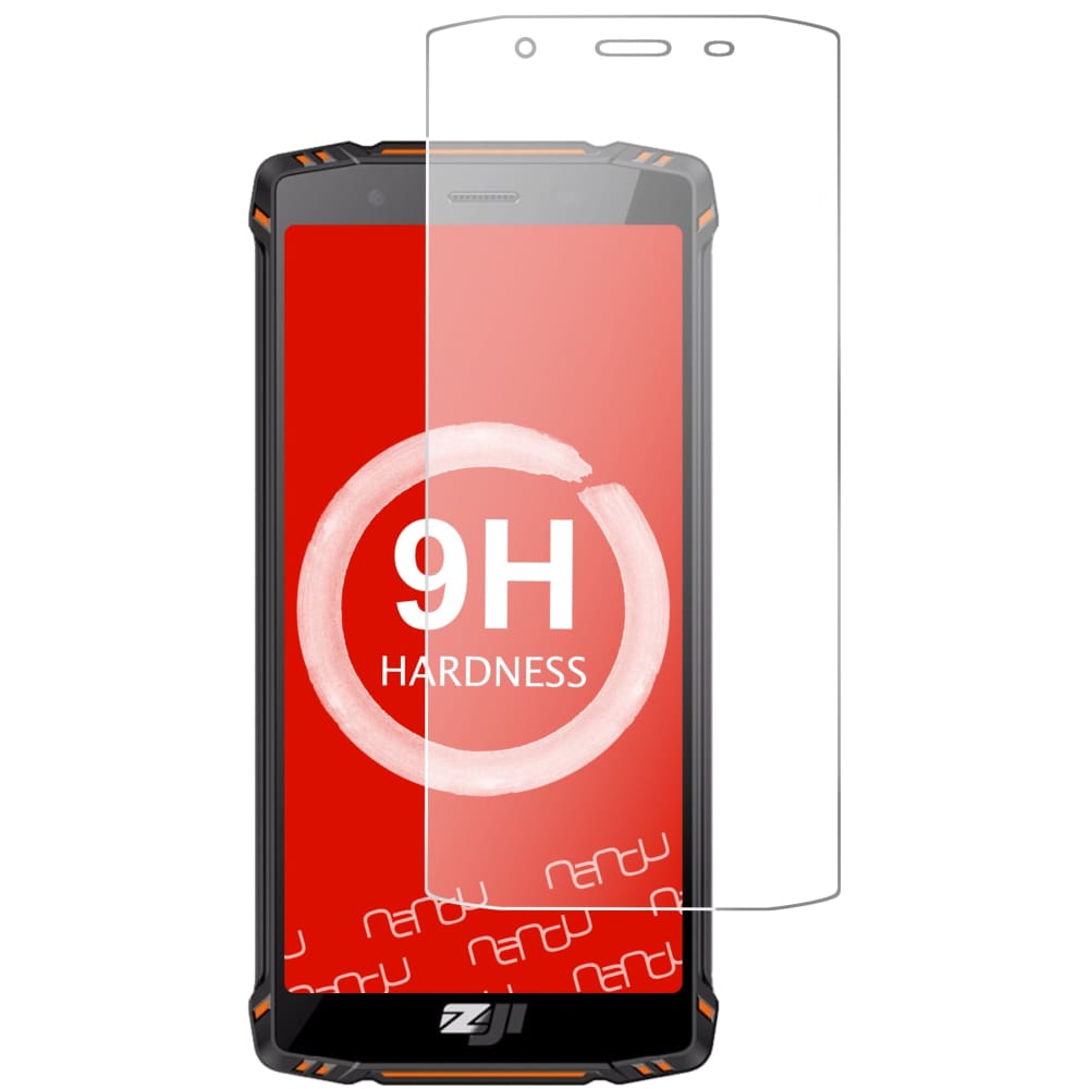 Displayschutz passgenau zugeschnitten – Panzerglas Schutzfolie passend für HomTom Zoji Z9