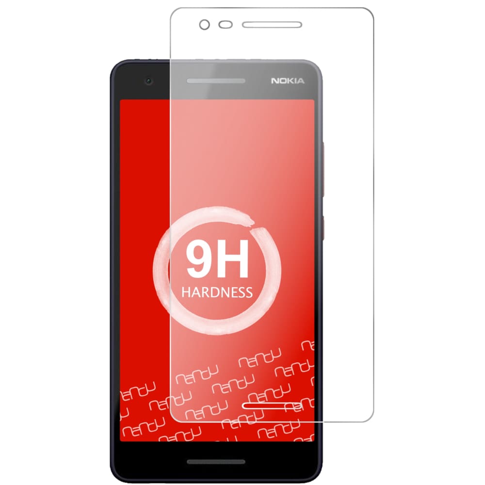 Displayschutz passgenau zugeschnitten – Panzerglas Schutzfolie passend für Nokia 2.1