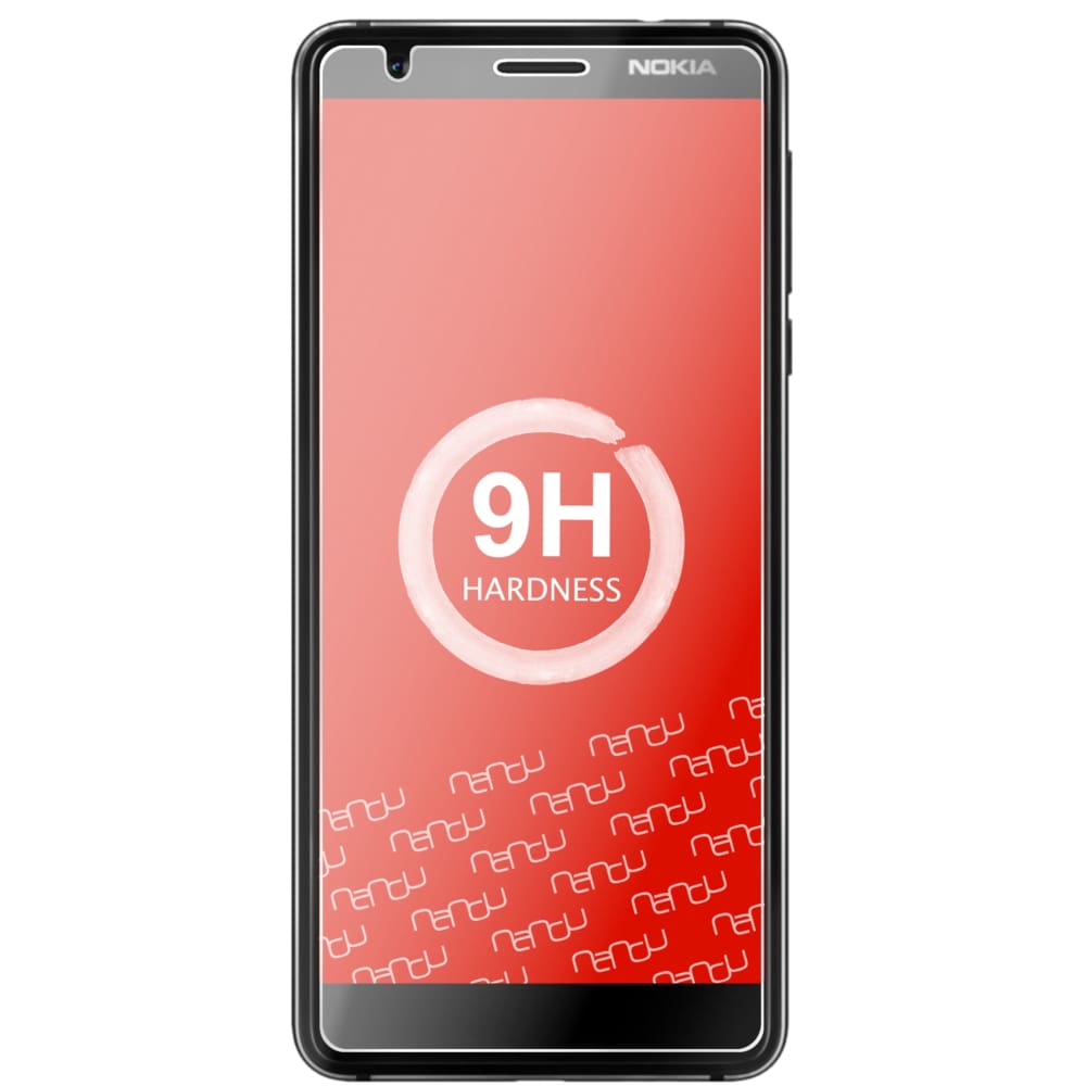Displayschutz passgenau zugeschnitten – Panzerglas Schutzfolie passend für Nokia 3.1