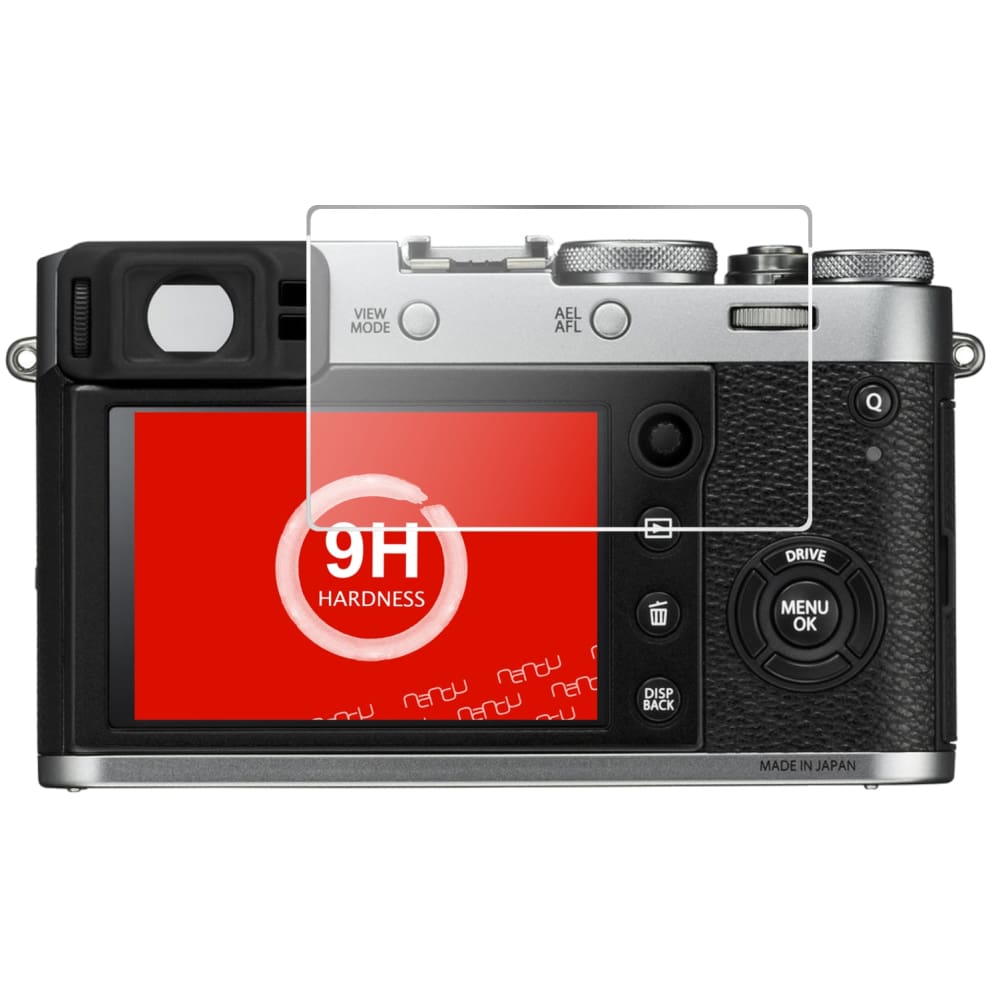 Displayschutz passgenau zugeschnitten – Panzerglas Schutzfolie passend für Fujifilm X100F