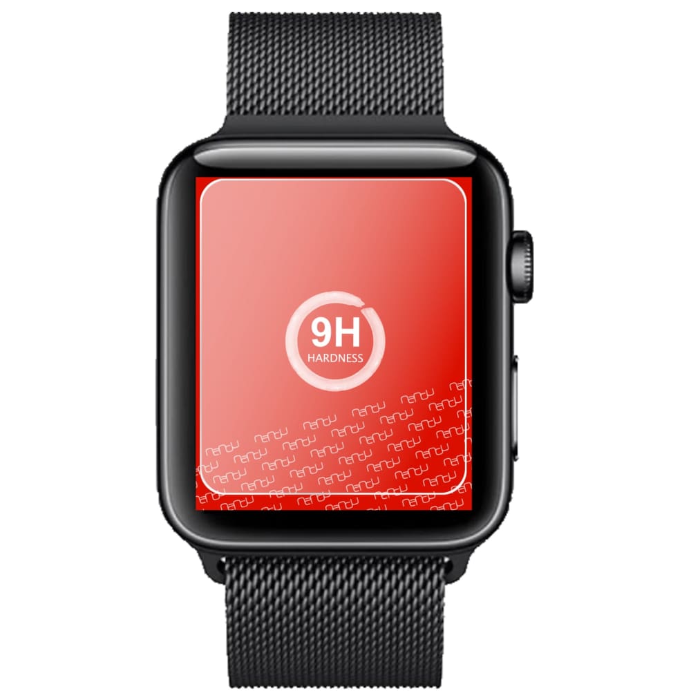Displayschutz passgenau zugeschnitten – Panzerglas Schutzfolie passend für Apple Watch 3 38mm
