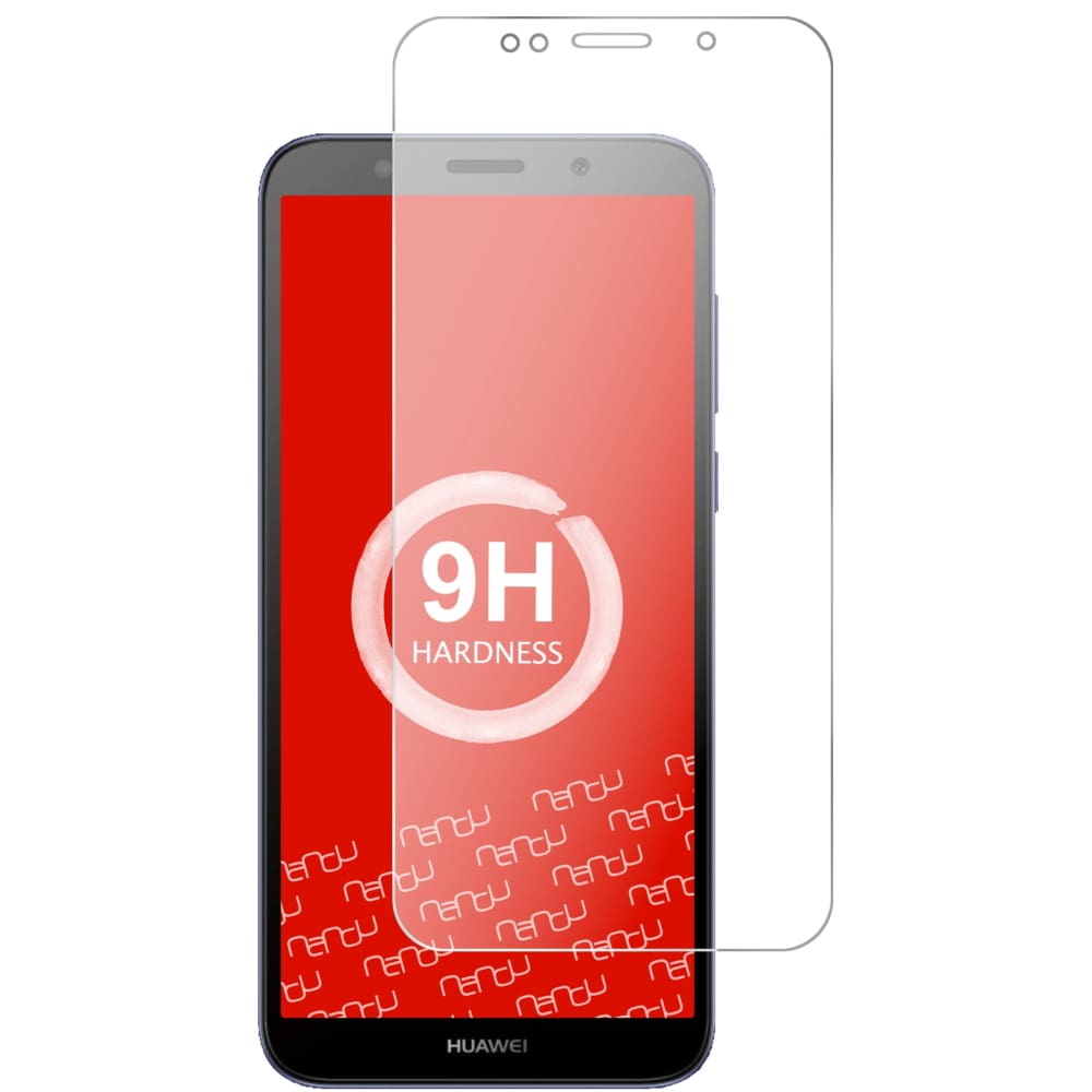 Displayschutz passgenau zugeschnitten – Panzerglas Schutzfolie passend für Huawei Y5 2018
