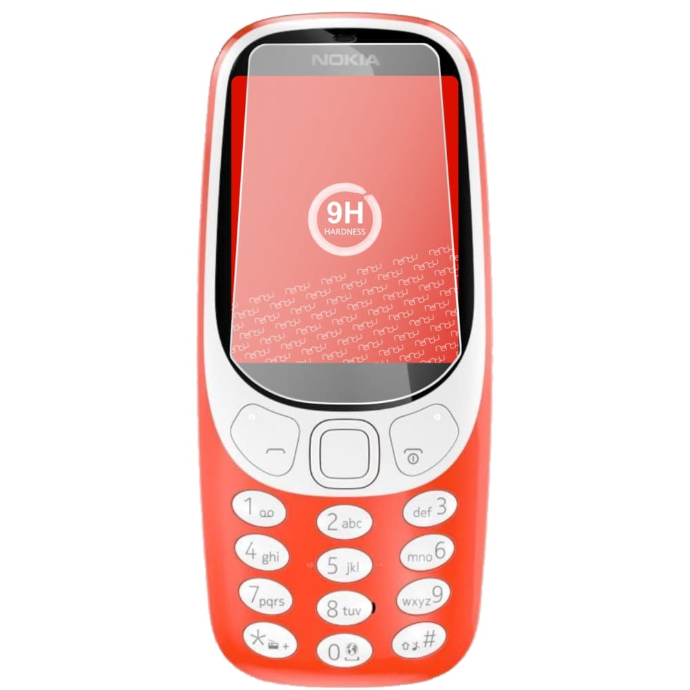 Displayschutz passgenau zugeschnitten – Panzerglas Schutzfolie passend für Nokia 3310