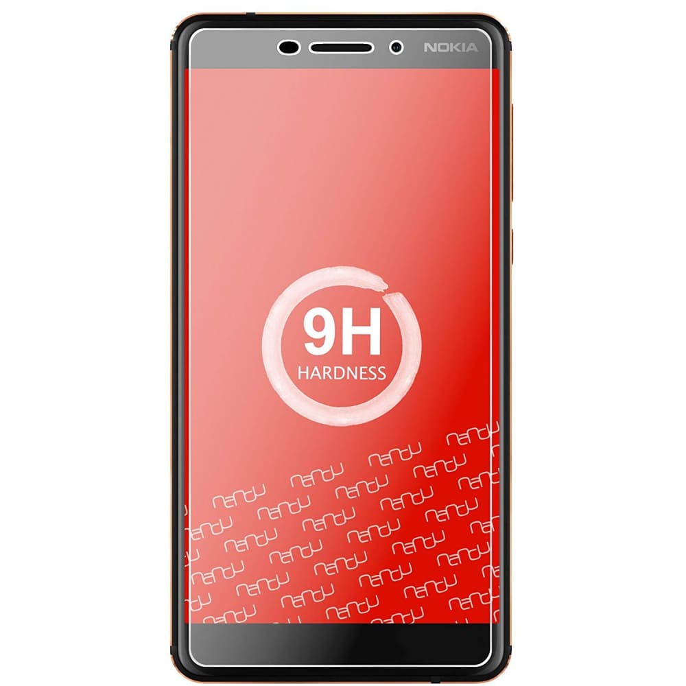 Displayschutz passgenau zugeschnitten – Panzerglas Schutzfolie passend für Nokia 6.1
