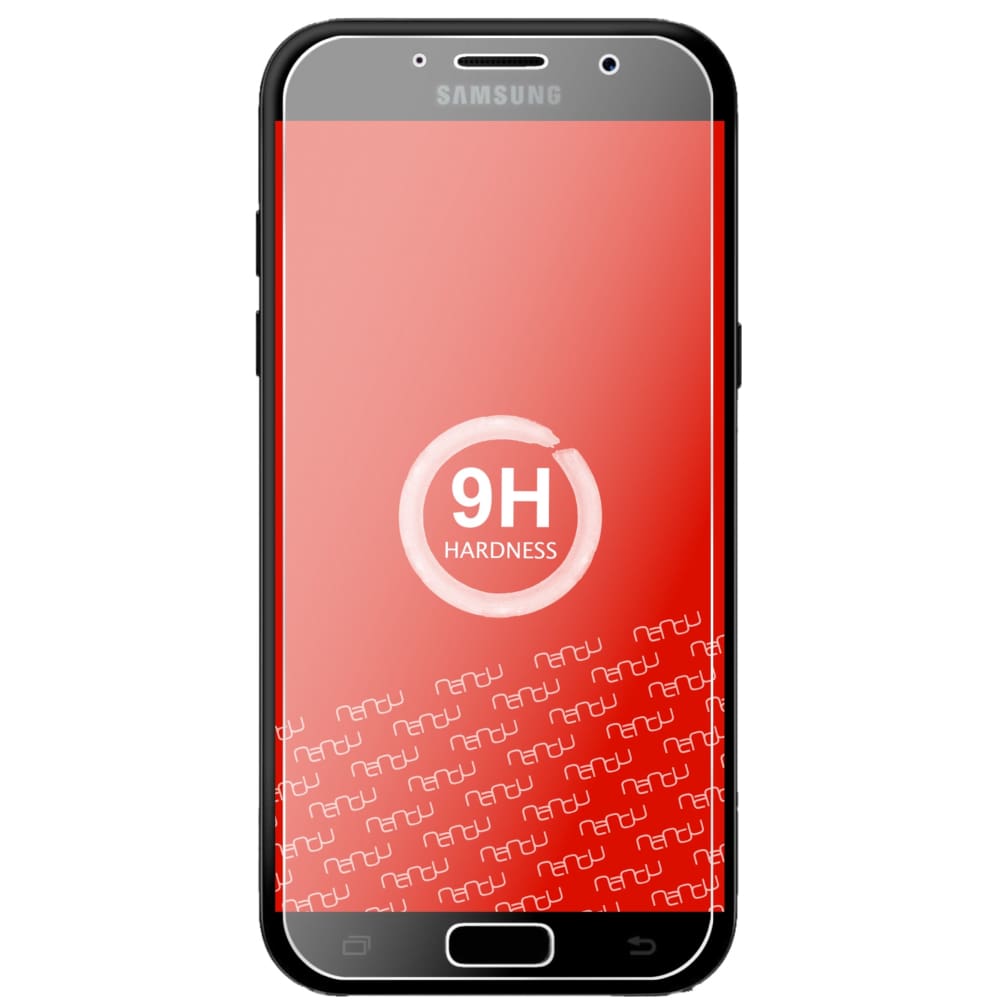 Displayschutz passgenau zugeschnitten – Panzerglas Schutzfolie passend für Samsung Galaxy A3 2017