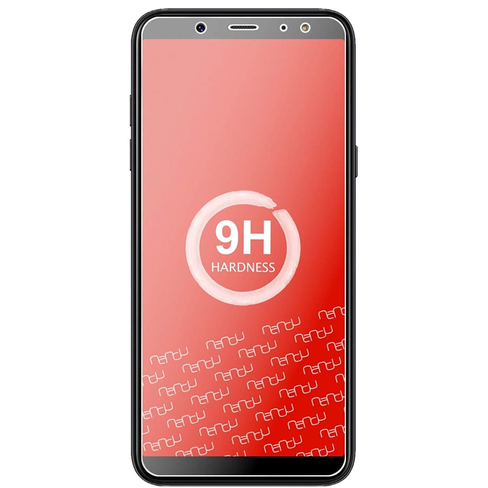 Displayschutz passgenau zugeschnitten – Panzerglas Schutzfolie passend für Samsung Galaxy A6 Plus 2018