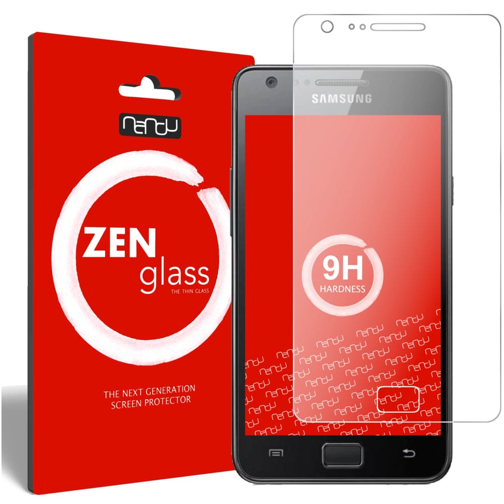 Panzerglas Schutzfolie passend für Samsung i9100 Galaxy S2
