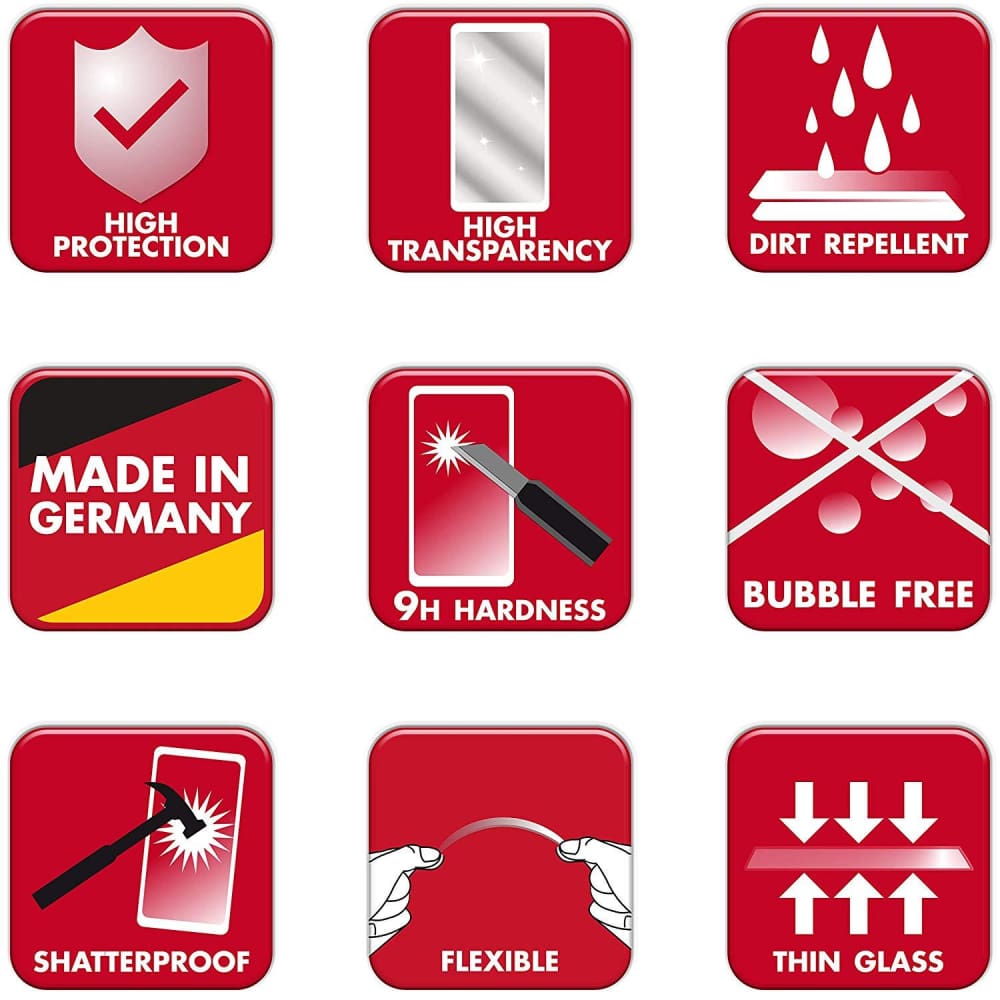 Panzerfolie schützt gegen Stöße und Stürze – Panzerglas Schutzfolie passend für Sony Xperia Z3 Compact