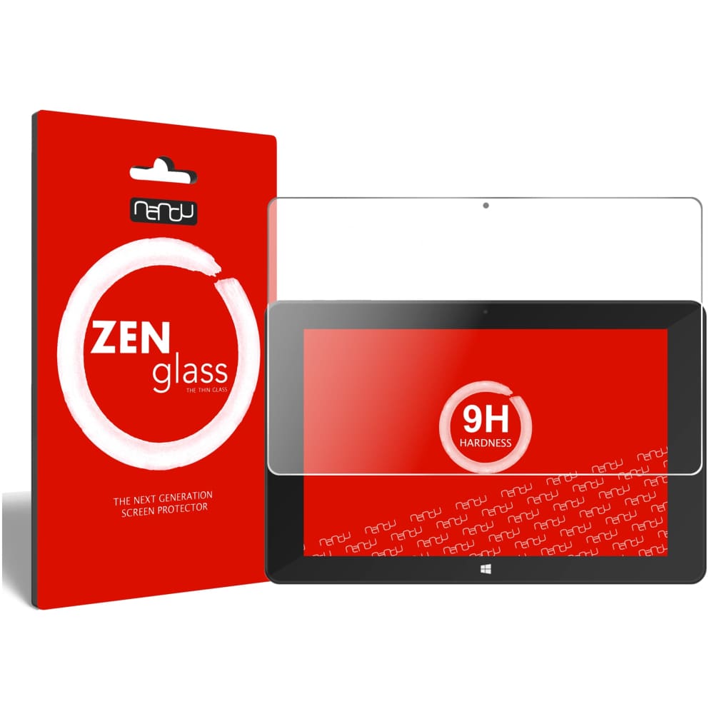 Panzerglas Schutzfolie passend für TrekStor SurfTab duo W1 Volks-Tablet