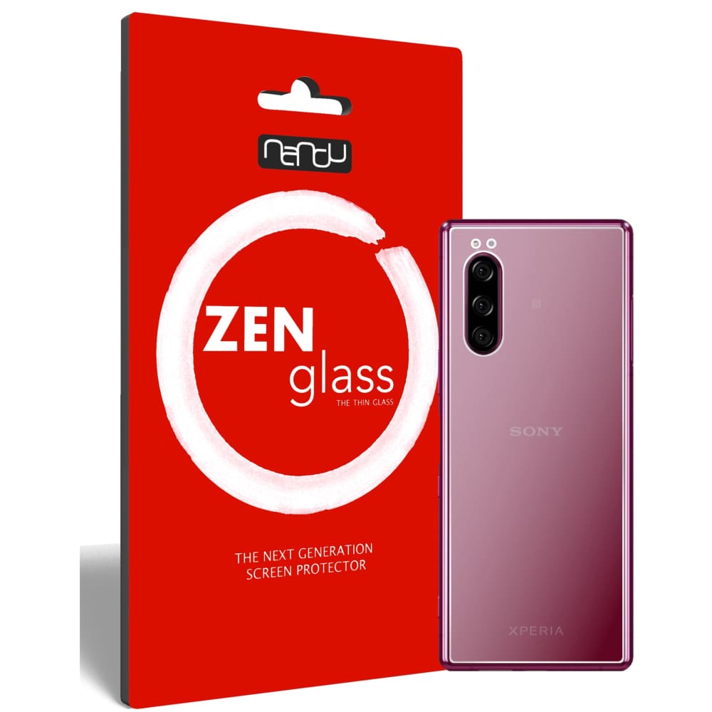 Panzerglas Schutzfolie passend für Sony Xperia 5 Rückseite