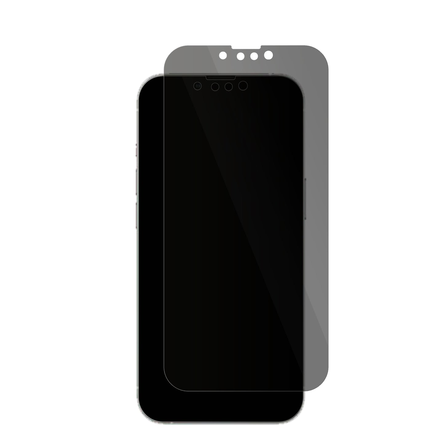 Panzerglas Blickschutzfolie passend für Apple iPhone 14