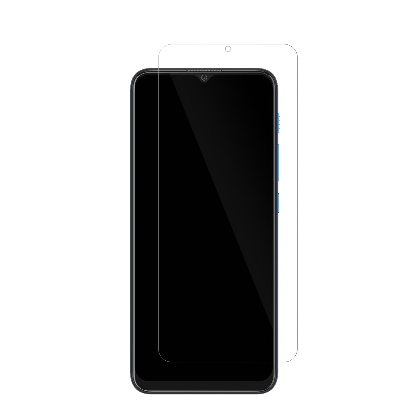 Displayschutz passgenau zugeschnitten für MOTOROLA Moto E7 Power
