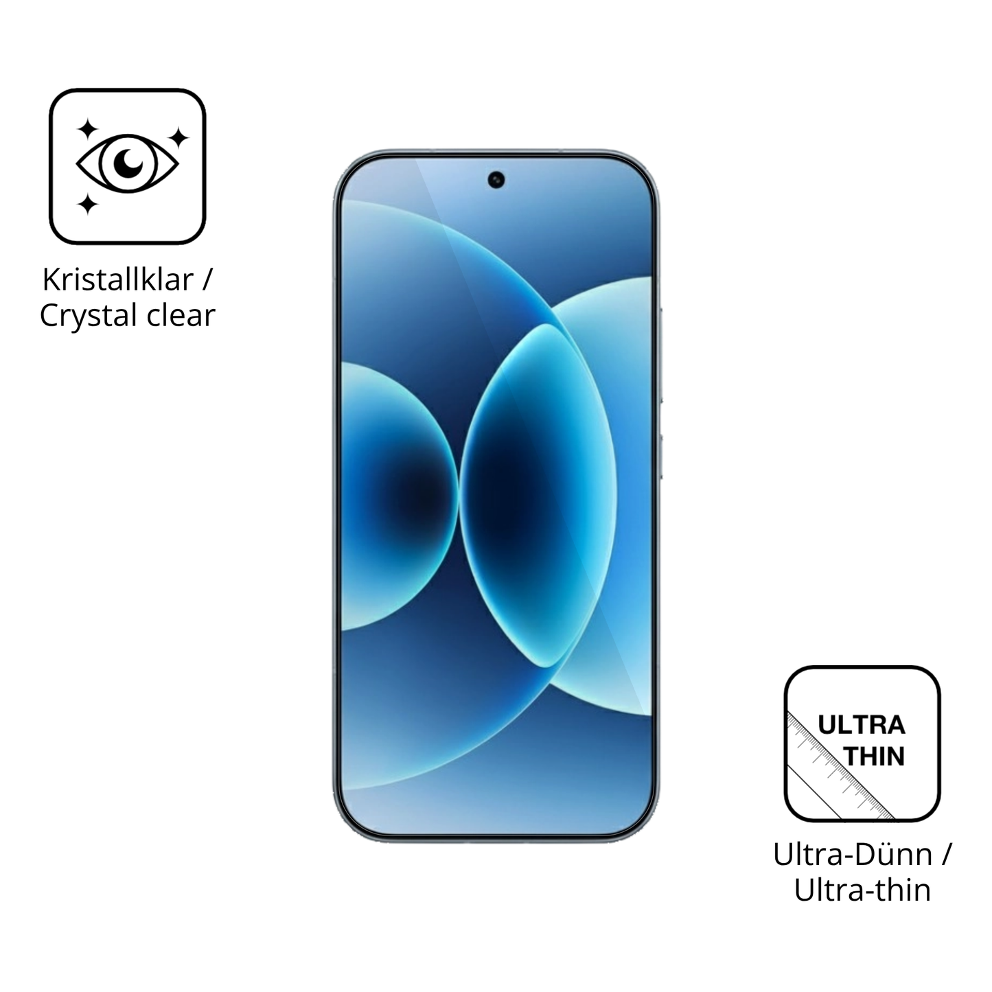 2x Panzerfolie passend für Acer Acerone S262F5 Display-Schutzfolie 9H