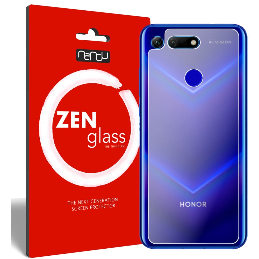 Panzerglas Schutzfolie passend für Honor View 20 Rückseite