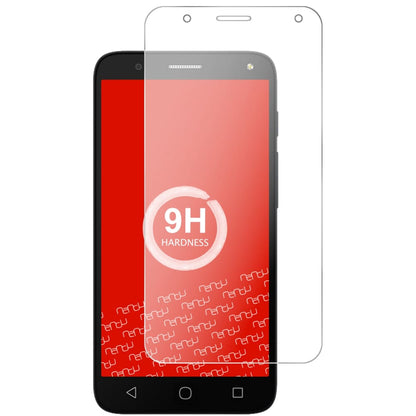 Displayschutz passgenau zugeschnitten – Panzerglas Schutzfolie passend für Alcatel Pop4