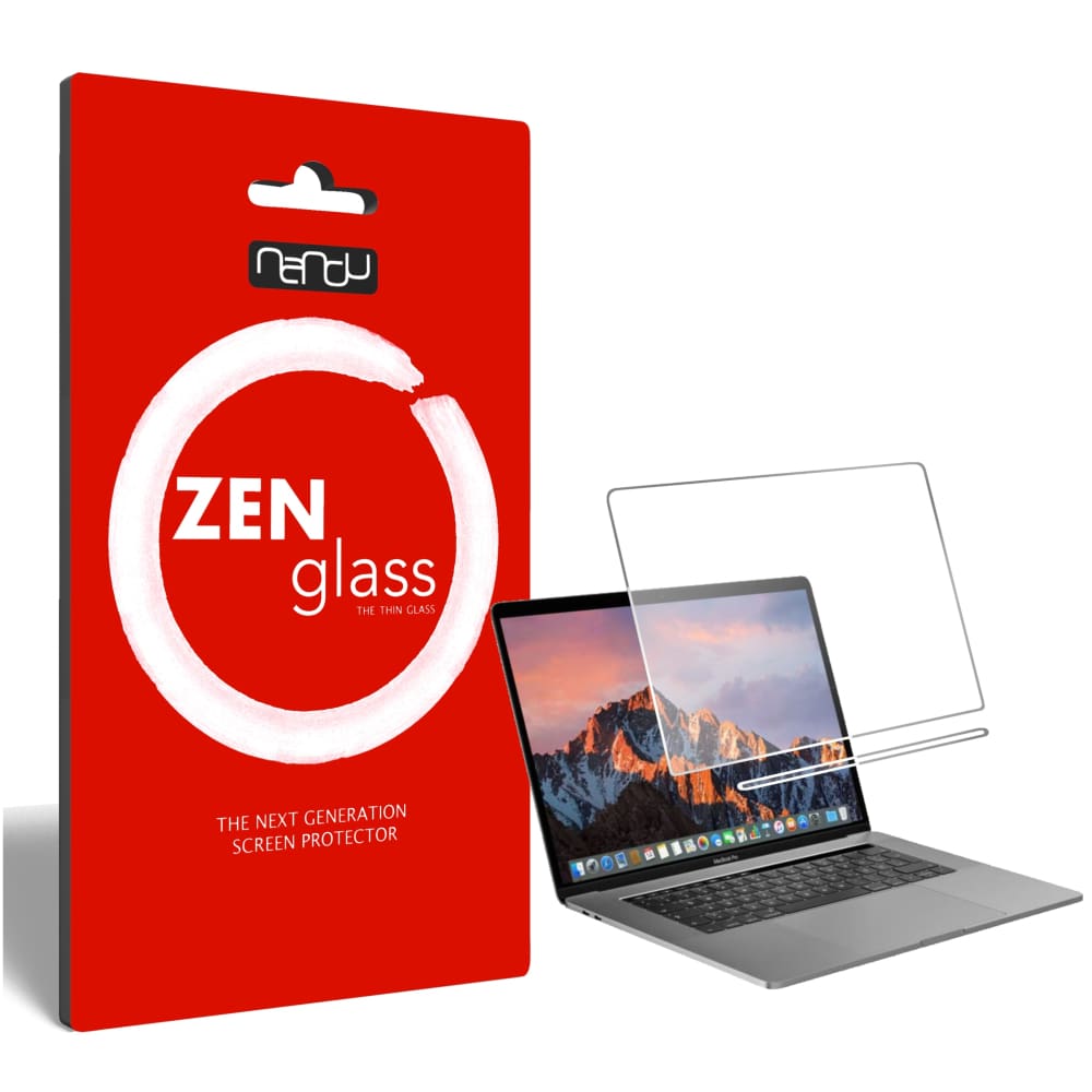 Panzerglas Schutzfolie passend für Apple MacBook Pro 13 Zoll (2019) Touchbar