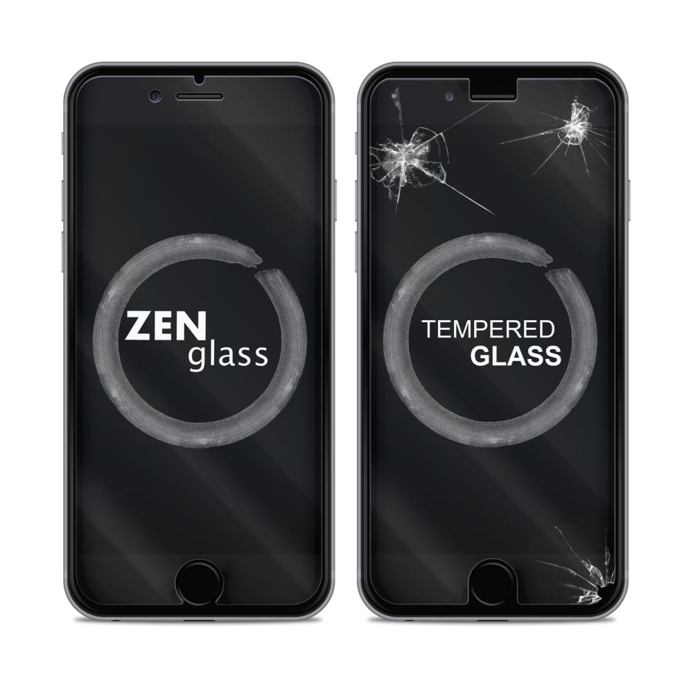 9H gehärtetes Schutzglas mit Kunststoff – Panzerglas Schutzfolie passend für Apple iPhone XS
