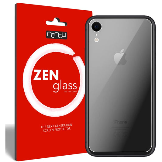 Panzerglas Schutzfolie passend für Apple iPhone XR Rückseite