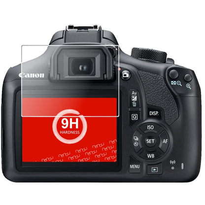 Displayschutz passgenau zugeschnitten – Panzerglas Schutzfolie passend für Canon EOS 1300D