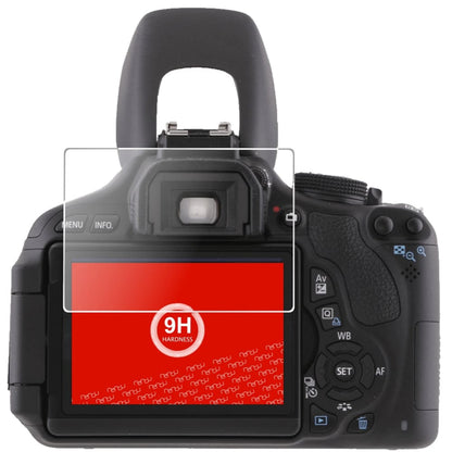 Displayschutz passgenau zugeschnitten – Panzerglas Schutzfolie passend für Canon EOS 600D