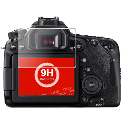 Displayschutz passgenau zugeschnitten – Panzerglas Schutzfolie passend für Canon EOS 80D