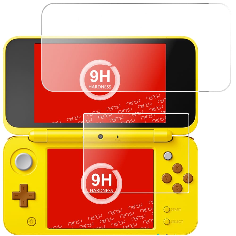 Displayschutz passgenau zugeschnitten – Panzerglas Schutzfolie passend für Nintendo 2DS XL