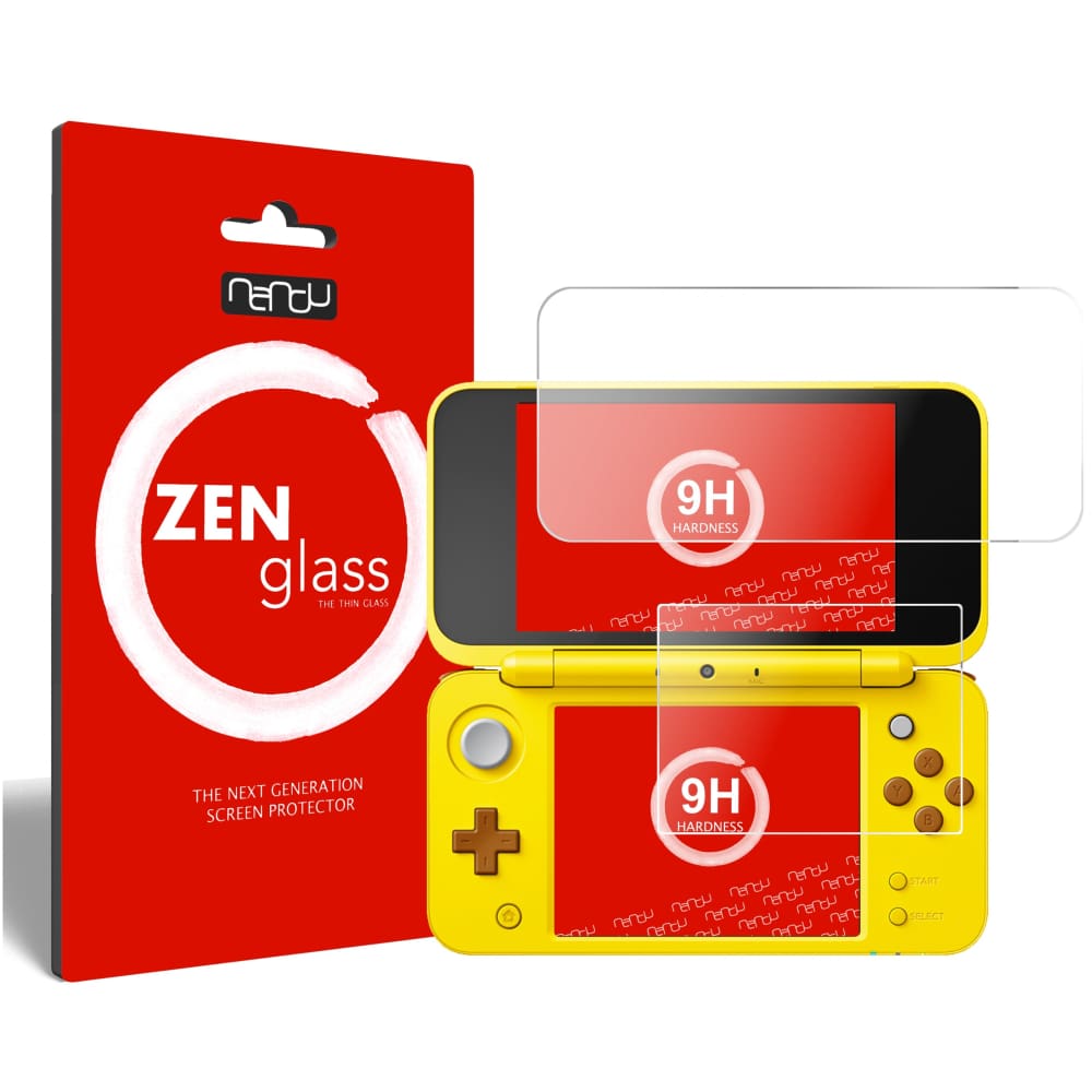 Panzerglas Schutzfolie passend für Nintendo 2DS XL