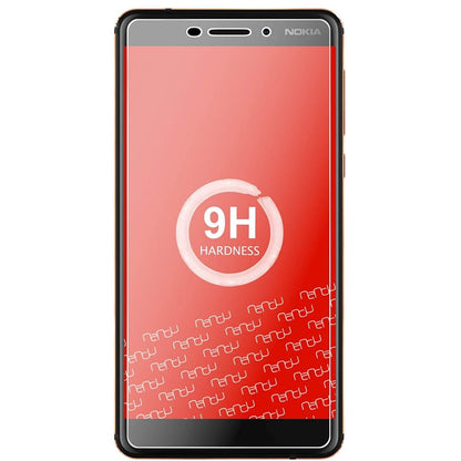Displayschutz passgenau zugeschnitten – Panzerglas Schutzfolie passend für Nokia 6.1