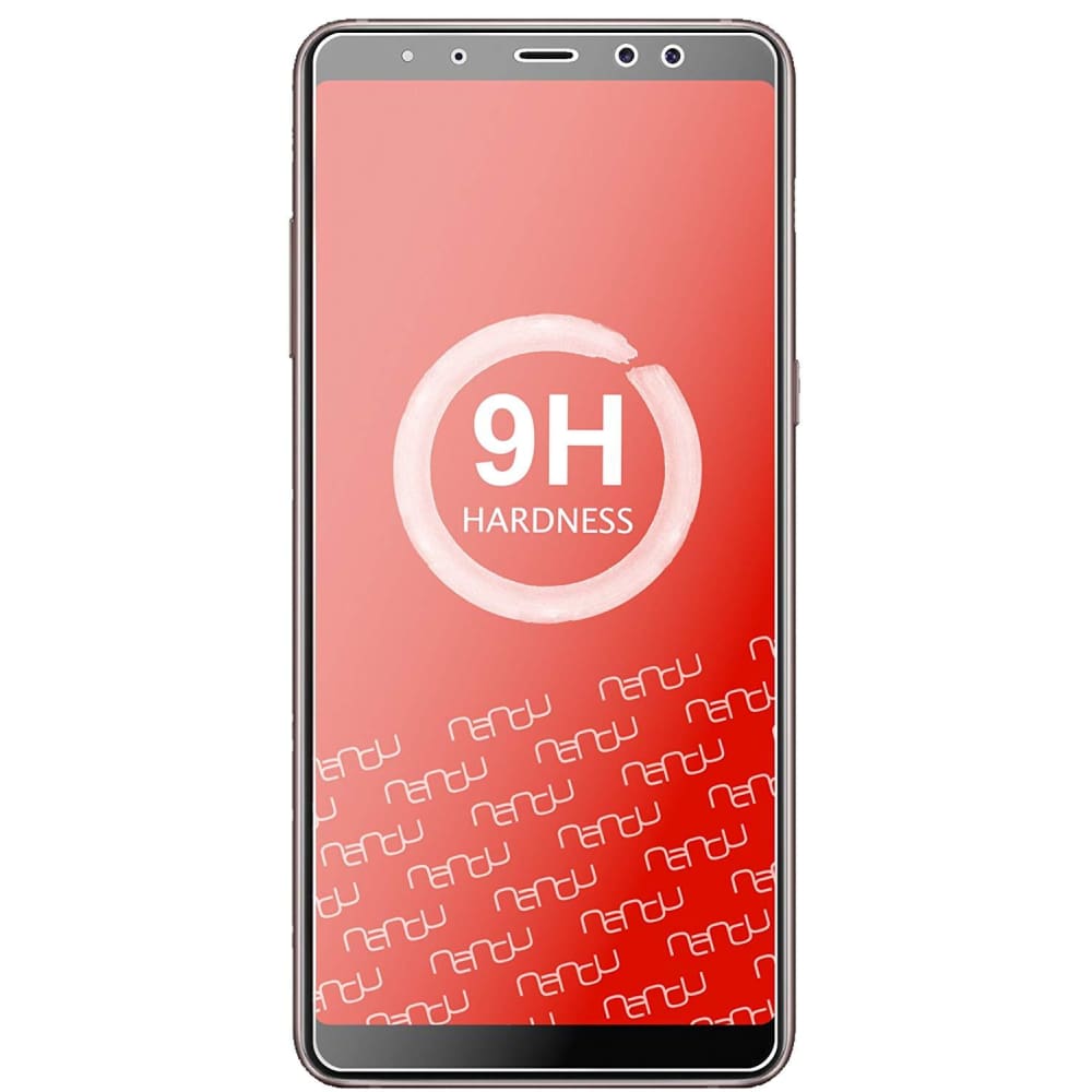 Displayschutz passgenau zugeschnitten – Panzerglas Schutzfolie passend für Samsung Galaxy A8 2018