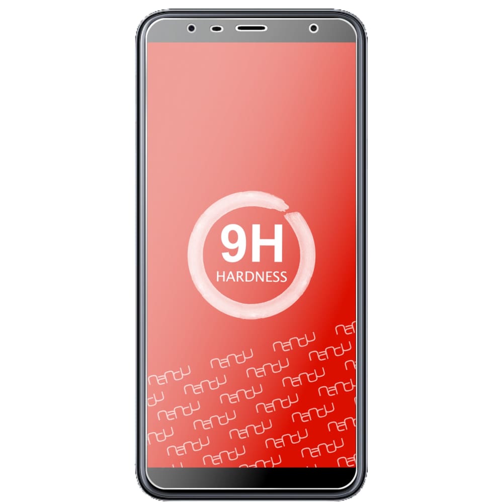 Displayschutz passgenau zugeschnitten – Panzerglas Schutzfolie passend für Samsung Galaxy J6 Plus (2018)