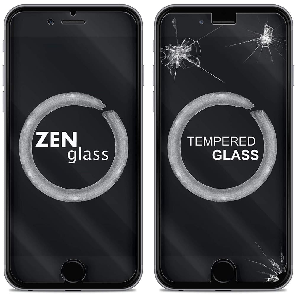 9H gehärtetes Schutzglas mit Kunststoff – Panzerglas Schutzfolie passend für Samsung Galaxy S3 mini