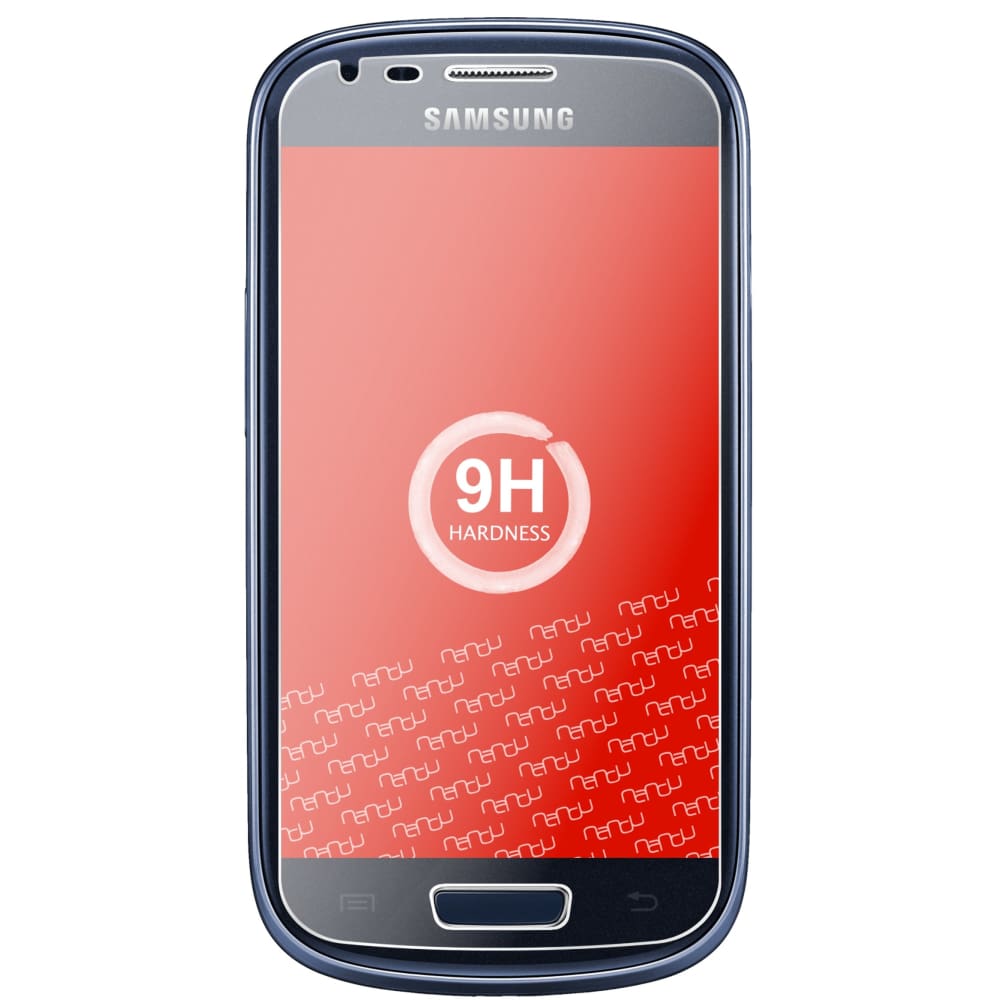 Displayschutz passgenau zugeschnitten – Panzerglas Schutzfolie passend für Samsung Galaxy S3 mini