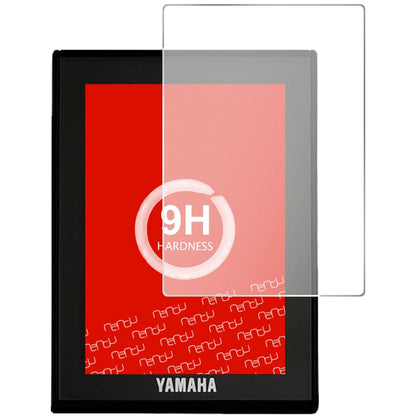 Displayschutz passgenau zugeschnitten – Panzerglas Schutzfolie passend für Yamaha LCD Display (E-Bike Display)