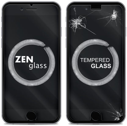 9H gehärtetes Schutzglas mit Kunststoff für Apple iPhone 15 Pro
