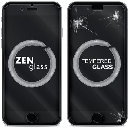 9H gehärtetes Schutzglas mit Kunststoff für Apple iPhone 15 Plus